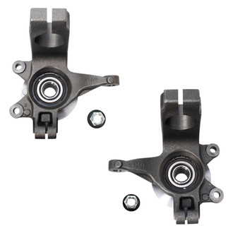 TRQ® - Front Driver and Passenger Side Wheel Bearing and Hub Assembly Kit