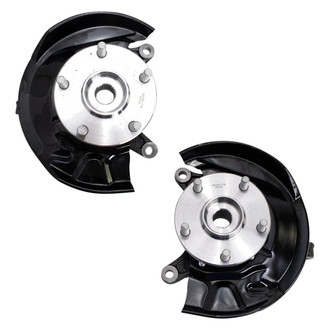 TRQ® - Front Driver and Passenger Side Wheel Bearing and Hub Assembly Kit