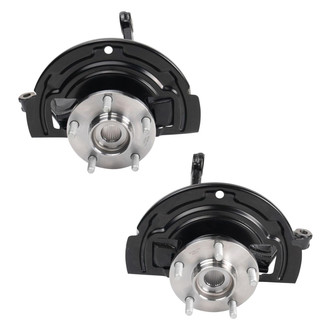 TRQ® - Front Driver and Passenger Side Wheel Bearing and Hub Assembly Kit