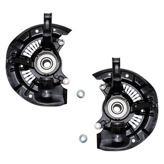 TRQ® - Front Driver and Passenger Side Wheel Bearing and Hub Assembly Kit