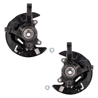 TRQ® - Front Driver and Passenger Side Wheel Bearing and Hub Assembly Kit