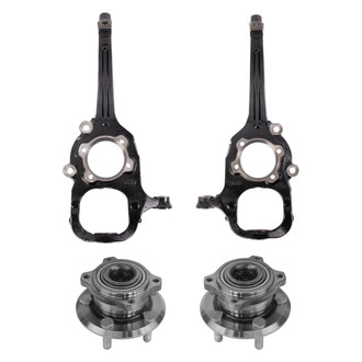 TRQ® - Front Driver or Passenger Side Wheel Bearing and Hub Assembly