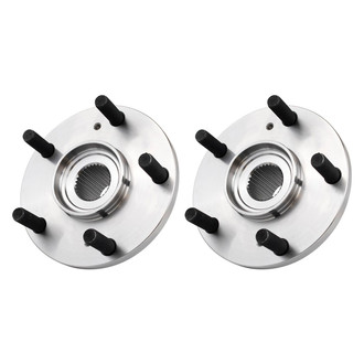 TRQ® - Front Driver and Passenger Side Wheel Hubs