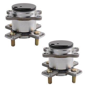 TRQ® - Rear Driver and Passenger Side Wheel Bearing and Hub Assembly Kit