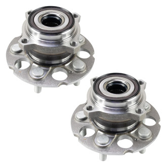 TRQ® - Rear Driver and Passenger Side Wheel Bearing and Hub Assembly Kit