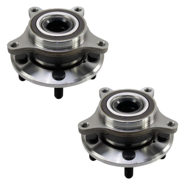 TRQ® - Front Driver or Passenger Side Wheel Bearing and Hub Assembly Kit
