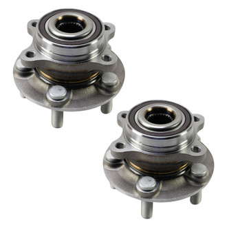 TRQ® - Rear Driver and Passenger Side Wheel Bearing and Hub Assembly Kit