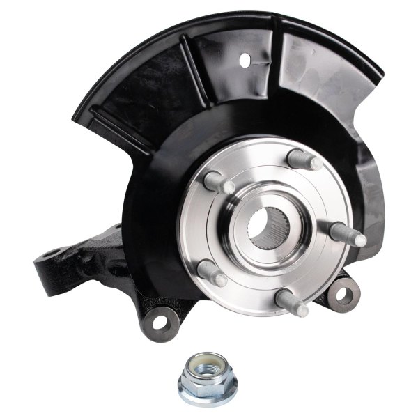 TRQ® - Front Driver Side Wheel Bearing and Hub Assembly