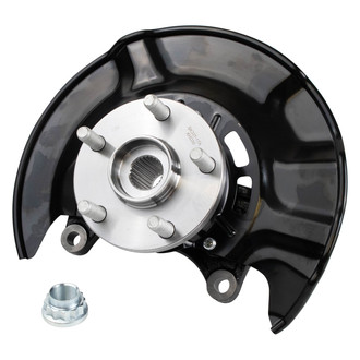 TRQ® - Front Driver Side Wheel Bearing and Hub Assembly