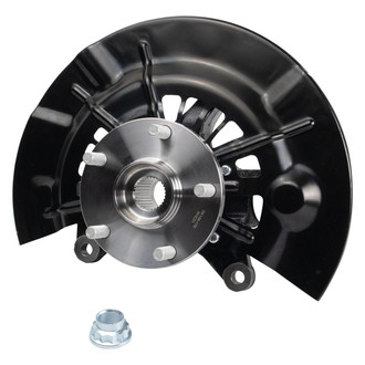 TRQ® - Front Driver Side Wheel Bearing and Hub Assembly