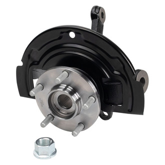 TRQ® - Front Driver Side Wheel Bearing and Hub Assembly