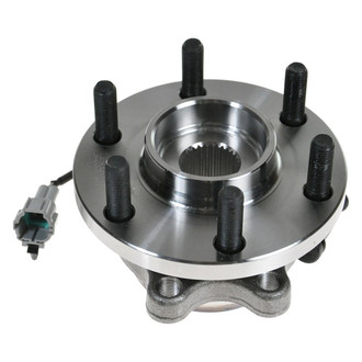 TRQ® - Front Driver Side Wheel Bearing and Hub Assembly