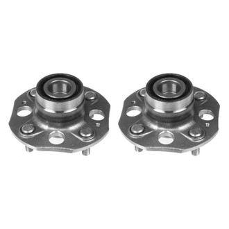 TRQ® - Rear Driver and Passenger Side Wheel Bearing and Hub Assembly Kit