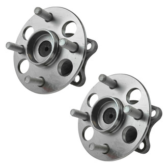 TRQ® - Rear Driver and Passenger Side Wheel Bearing and Hub Assembly Kit