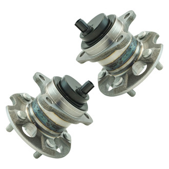 TRQ® - Rear Driver and Passenger Side Wheel Bearing and Hub Assembly Kit