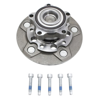 TRQ® - Front Driver Side Wheel Bearing and Hub Assembly