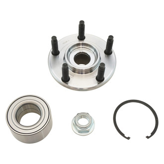 TRQ® - Front Driver or Passenger Side Wheel Bearing and Hub Assembly Kit