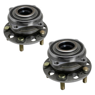 TRQ® - Rear Driver and Passenger Side Wheel Bearing and Hub Assembly Kit
