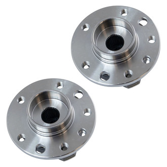 TRQ® - Front Driver and Passenger Side Wheel Bearing and Hub Assembly Kit