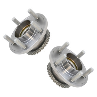 TRQ® - Front Driver and Passenger Side Wheel Bearing and Hub Assembly Kit