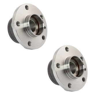 TRQ® - Rear Driver and Passenger Side Wheel Bearing and Hub Assembly Kit