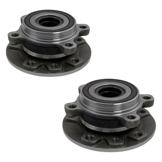 TRQ® - Front Driver and Passenger Side Wheel Bearing and Hub Assembly Kit