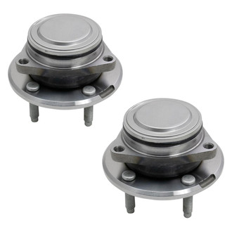 TRQ® - Front Driver and Passenger Side Wheel Bearing and Hub Assembly Kit