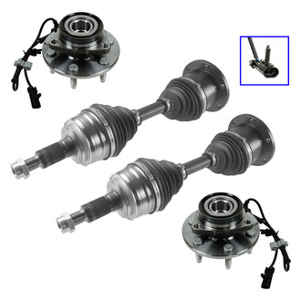TRQ® - Front Axle Shaft Kit