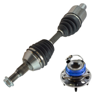 TRQ® - Front Driver Side Axle Shaft Kit