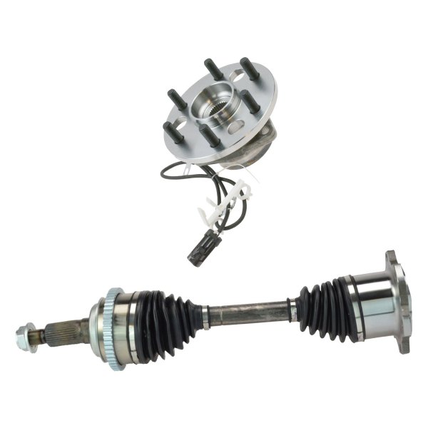 TRQ® - Front Driver Side Axle Shaft Kit