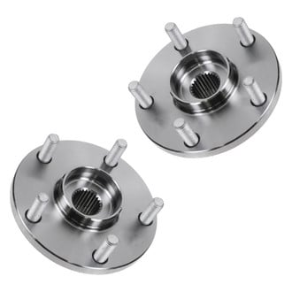 TRQ® - Front Driver and Passenger Side Wheel Hubs