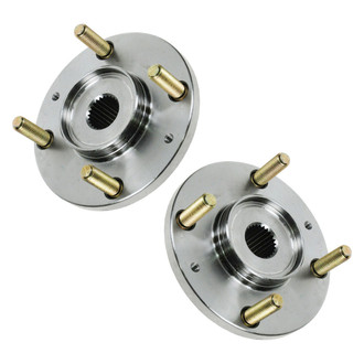 TRQ® - Front Driver and Passenger Side Wheel Hubs