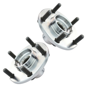 TRQ® - Front Driver and Passenger Side Wheel Hubs