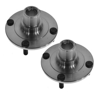 TRQ® - Front Driver and Passenger Side Wheel Hubs