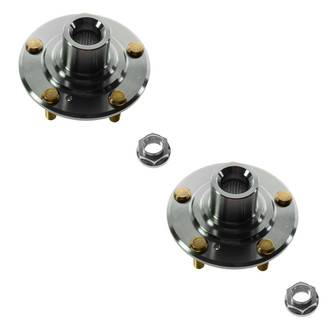 TRQ® - Front Driver and Passenger Side Wheel Hubs