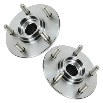 TRQ® - Front Driver and Passenger Side Wheel Hubs