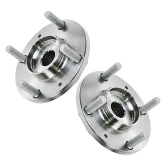 TRQ® - Front Driver and Passenger Side Wheel Hubs