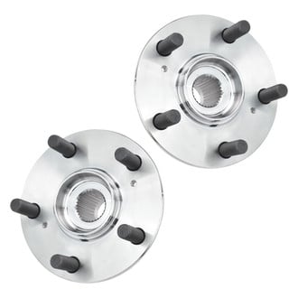 TRQ® - Front Driver and Passenger Side Wheel Hubs
