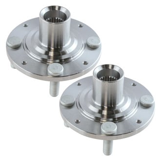 TRQ® - Front Driver and Passenger Side Wheel Hubs