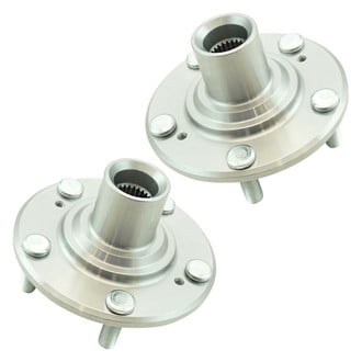 TRQ® - Front Driver and Passenger Side Wheel Hubs