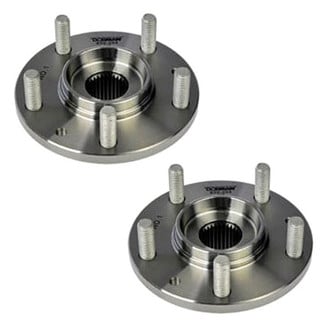 TRQ® - Front Driver and Passenger Side Wheel Hubs