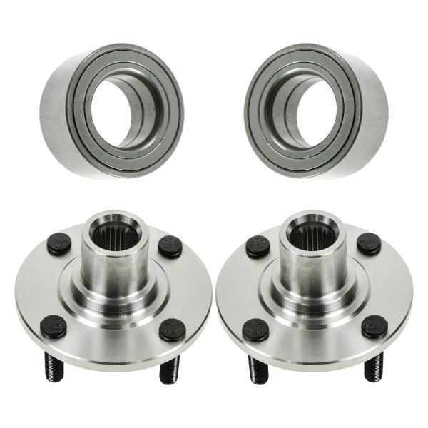 TRQ® - Front Wheel Bearing and Hub Assembly Kit