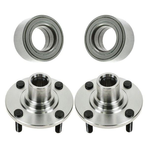 TRQ® - Front Wheel Bearing and Hub Assembly Kit