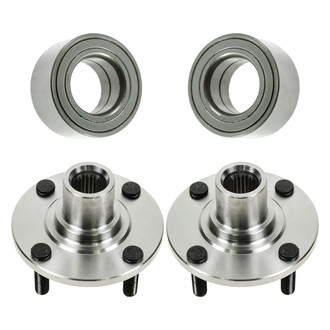 TRQ® - Front Driver or Passenger Side Wheel Bearing and Hub Assembly Kit