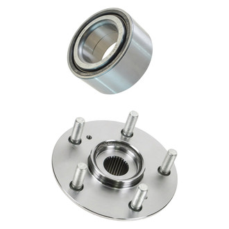 TRQ® - Front Driver or Passenger Side Wheel Bearing and Hub Assembly Kit