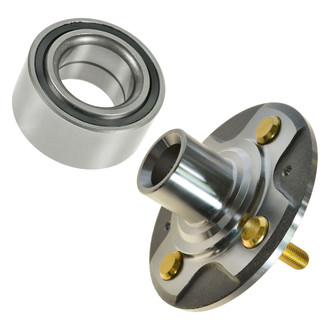 TRQ® - Front Driver or Passenger Side Wheel Bearing and Hub Assembly Kit