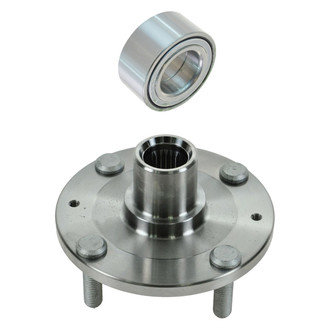 TRQ® - Front Driver or Passenger Side Wheel Bearing and Hub Assembly Kit