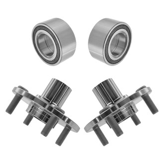 TRQ® - Front Driver or Passenger Side Wheel Bearing and Hub Assembly Kit