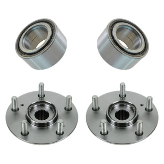 TRQ® - Front Driver or Passenger Side Wheel Bearing and Hub Assembly Kit