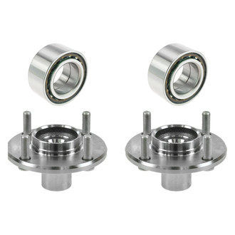 TRQ® - Front Driver or Passenger Side Wheel Bearing and Hub Assembly Kit